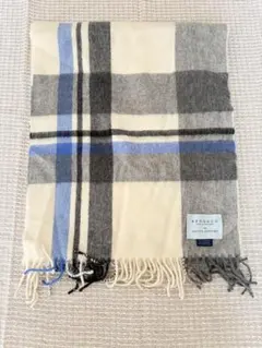 Begg & Co ユナイテッドアローズ　チェック柄カシミヤ混マフラー