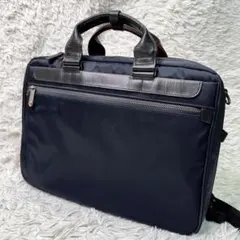 ACE✨エース ビジネスバッグ　ブリーフケース　3way ネイビー　A4