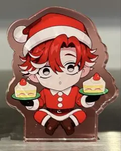 最安値　ヒューマンバグ大学　アクリルブロック　　クリスマスver. タコ