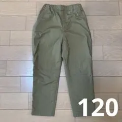 ユニクロ ストレッチウォームイージーパンツ ベージュ120