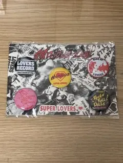 SUPER LOVERS 缶バッジ 5個セット