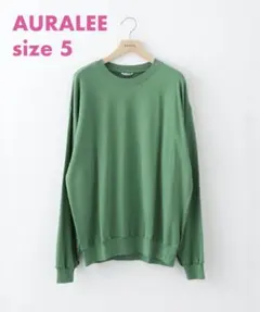 【AURALEE】SUPER HIGH GAUGE SWEAT P/Oのサムネイル