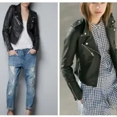 2025年最新】ZARA TRF ダブルライダースの人気アイテム - メルカリ