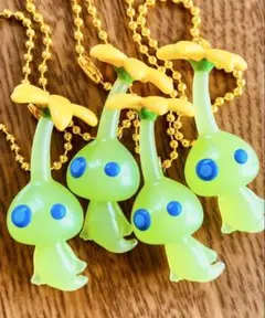 ピクミンマスコット&フルーツグミ2 ヒカリピクミン4体セット