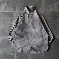 2001年製 OLD GAP チェック柄 BDシャツ M オレンジ A285