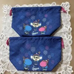 中日ドラゴンズ　ファンフェスタ　オリジナル巾着　2枚セット　　ドアラ