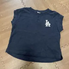 petit main MLB LA ドジャース ネイビー　Tシャツ 100のサムネイル