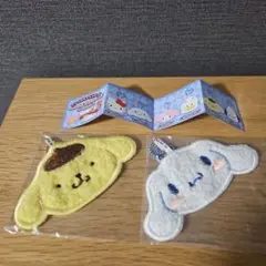 サンリオキャラクターズ　ミニミニラグマット風キーホルダー　シナモン、プリン