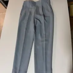 Spick&Span ライトグレー プリーツパンツ 38