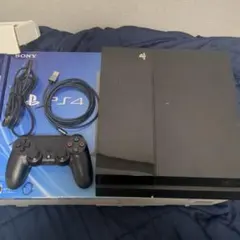 PS4 CUH-1000A コントローラーとケーブル