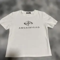 non-hedge AMGAIMIGAO ロゴTシャツ