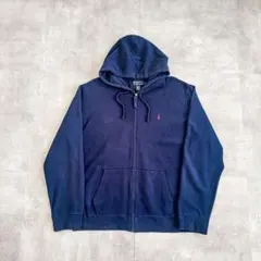 90s Polo Ralph Lauren フルジップ スウェットパーカー