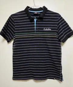 Quiksilver ポロシャツ ボーダー ブラック系のサムネイル