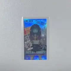 銀河特急 ミルキー☆サブウェイ シークレット長方形ステッカー マキナ