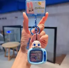 ズートピア　マスコットキーホルダー　ジュディ　テレビ付きバージョン　レア