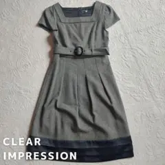 【美品】クリアインプレッション　ワンピース　ドット　フランドル