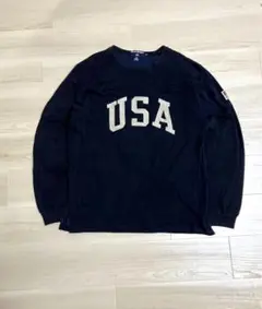 90s Polo sports ロンT USA ポロスポーツ