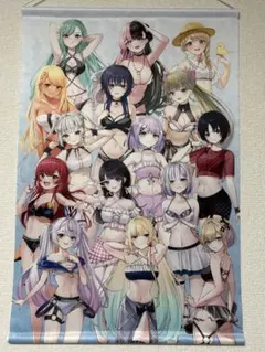 タペストリー 羽前京香 競泳水着 2種セット 魔都精兵のスレイブ - メルカリ
