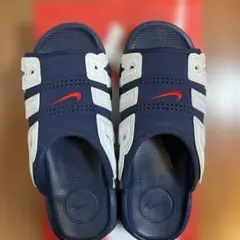 玄関で試着のみほぼ未使用】Nike エア モア アップテンポ スライド