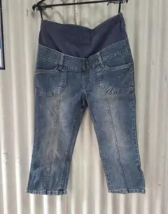 マタニティ　スキニー　ストレッチ　パンツ　サイズS