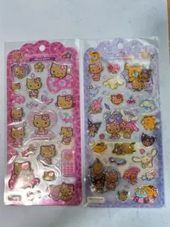 ボンボンドロップシール 日焼けキティ