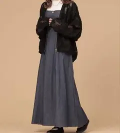 mil シアージャガードブルゾン　低身長