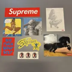 未使用！2014,17年Supreme シュプリーム ステッカー 8枚セット