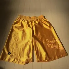 バスケットボール用 黄色パンツ