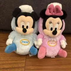 新品 2026 ミッキーミニー馬コスぬいぐるみ - メルカリ