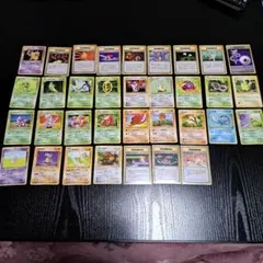 う*ぎ様 旧裏ポケモンカード 34枚