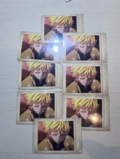 鬼滅の刃我妻善逸「禰豆子ちゃんは俺が守る」パシャこれ8枚セット