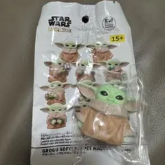 グローグー マンダロリアン ソフビ　フィギュア