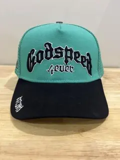 海外限定 GOD SPEED 4EVER メッシュ トラッカー キャップ 美品のサムネイル