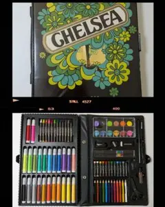 【激レア・非売品・超美品】明治チェルシー アートセット 画材 懸賞品 レトロのサムネイル