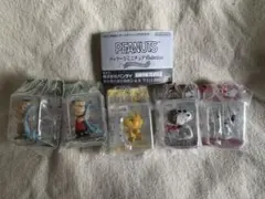 スヌーピー（PRANUTS）パッケージミニチュアコレクション（5点）