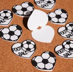 サッカーメッセージカード10枚セット♡卒部⋆卒団⋆引退のアルバム寄せ書き作りに♪