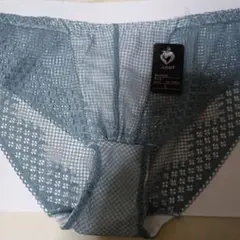 Sanei ショーツ Lサイズ グレー 透け感あり
