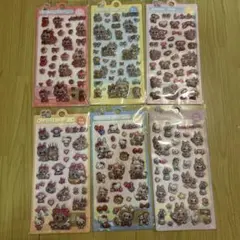 BONBON DROP 立体シール 6枚セット