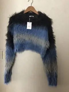 ニット クロップド