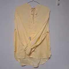 NAUW CLOSET リネン 長袖ブラウスのサムネイル