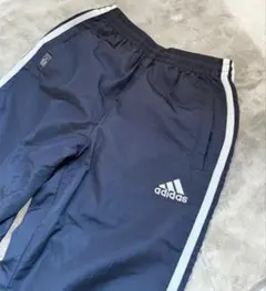 adidas キッズ ジャージ　ダンス　トラックパンツ　ネイビー 140のサムネイル