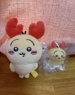 ちいかわ　マスコット　うさぎ　ロブスターなうさぎ　タグ付き　ソフビ