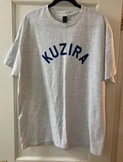 【週末限定価格】KUZIRA LOGO TEE　ASH GREY　XLのサムネイル