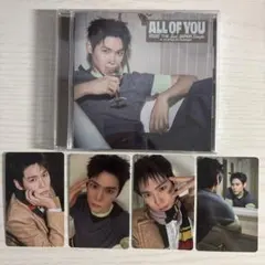 RIIZE 『All of You』 トレカ4枚付 ウンソクセット（ユニバ購入