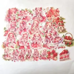 海外マステ マスキングテープ 人物 女の子 花柄 6cm×2m - メルカリ