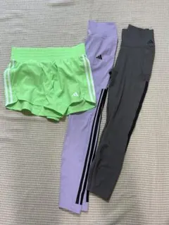 【adidas トレーニングウェア 3点セット】