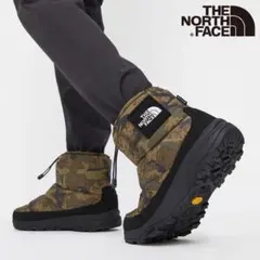 ノースフェイス ヌプシ ブーティ ウォータープルーフ ロゴ ショート【26cm】