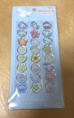 シナモロール　おはじきシール　新品