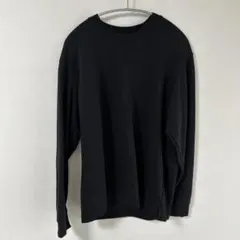 UNIQLO U エアリズムコットンクルーネックTシャツ ブラック　M