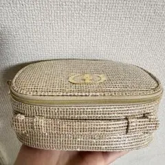 ゴールド メッシュデザイン ポーチ